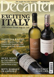 Decanter - one of the top wine magazine in the USA