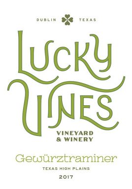 Logo for: Lucky Vines Vineyard & Winery Gewürztraminer