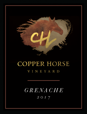 Logo for: Copper Horse Vineyard -Grenache 