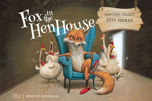 Logo for: Fox in the Hen House - Shiraz 