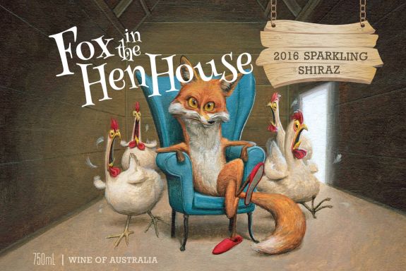 Logo for: Fox in the Hen House - 2016 Sparkling Shiraz