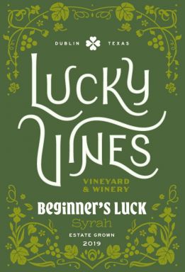 Logo for: Beginner's Lucky, Syrah