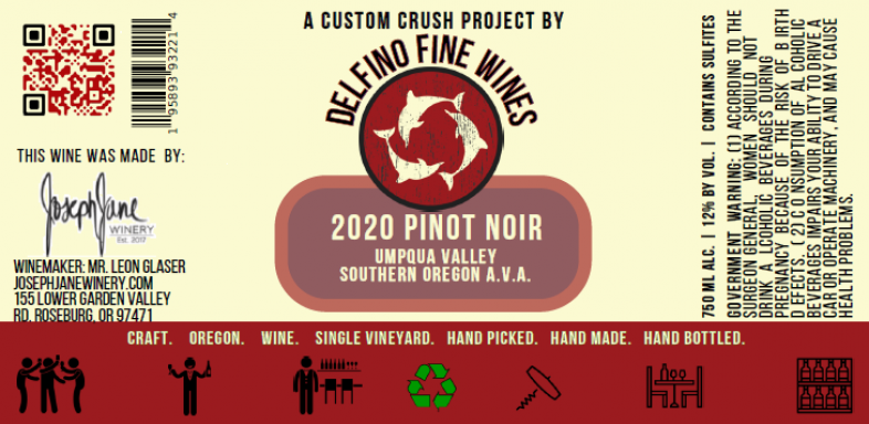 Logo for: Oregon Pinot Noir