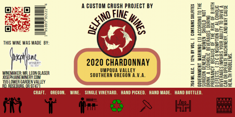 Logo for: Oregon Chardonnay