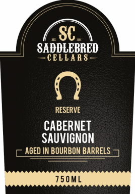 Logo for: Saddlebred Cellars Bourbon Barrel Cabernet Sauvignon/InnoVino International Inc