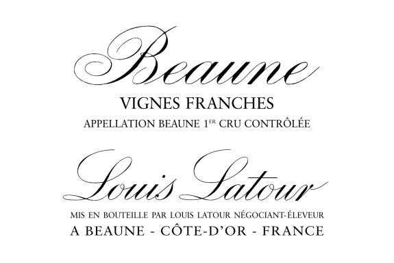 Logo for: Louis Latour 2017 Beaune Vignes-Franches 1er Cru