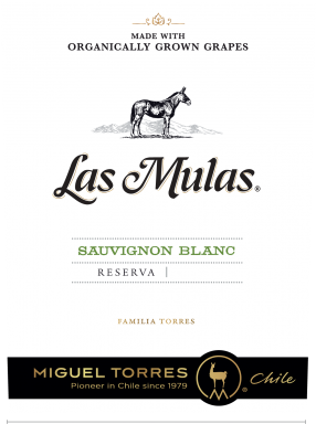 Logo for: Miguel Torres Chile/ Las Mulas Sauvignon Blanc  