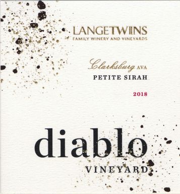 Logo for: LangeTwins Family Winery and Vineyards Petite Sirah Diablo Vineyard