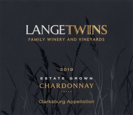 Logo for: LangeTwins Family Winery and Vineyards Estate Grown Chardonnay