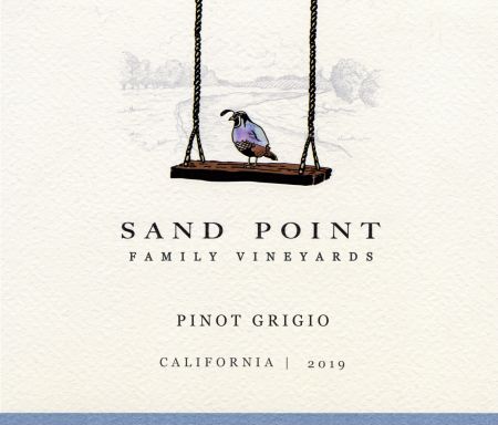 Logo for: Sand Point Family Vineyards Pinot Grigio