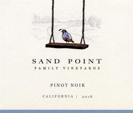 Logo for: Sand Point Family Vineyards Pinot Noir