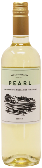 Photo for: Pearl - Semi-Dry White Muscadine Wine