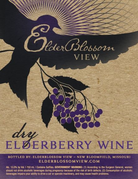 Photo for: Dry -Elderberry Wine