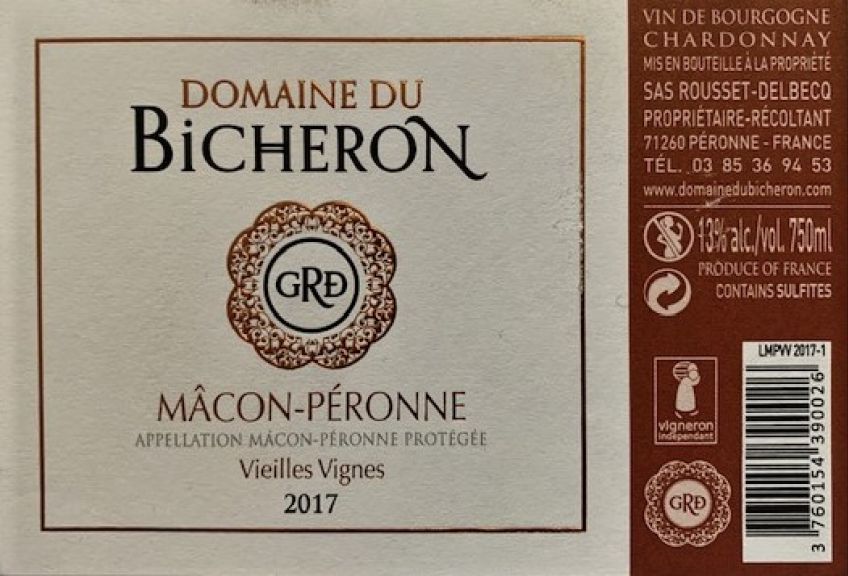 Photo for: Macon Paronne Vieilles Vignes