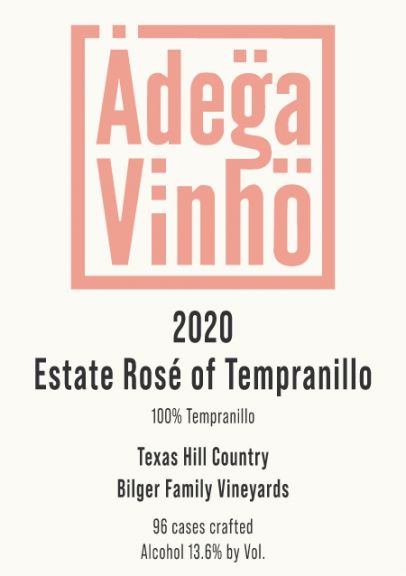 Photo for: Adega Vinho Estate Rose of Tempranillo 2020
