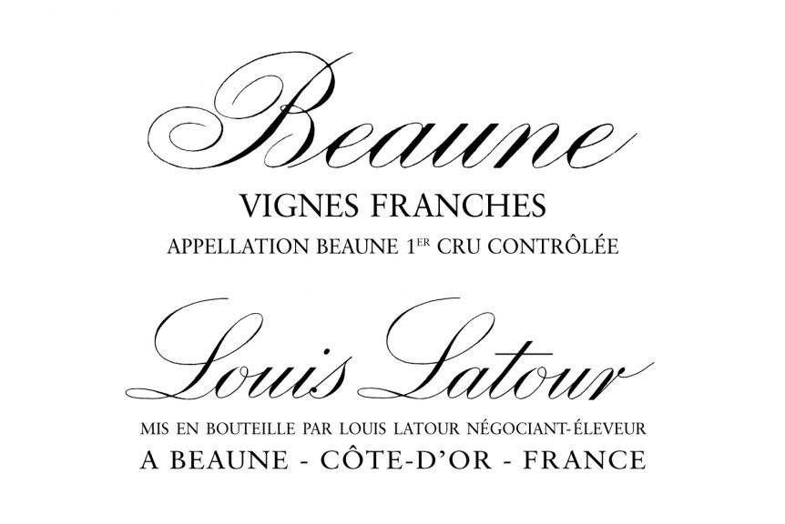 Photo for: Louis Latour 2017 Beaune Vignes-Franches 1er Cru