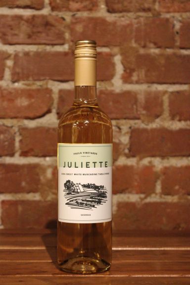 Photo for: Juliette - Semi Sweet White Muscadine Wine
