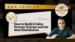 Photo for: How to Build A Sales Process To Grow and Get New Distribution - Q & A Session