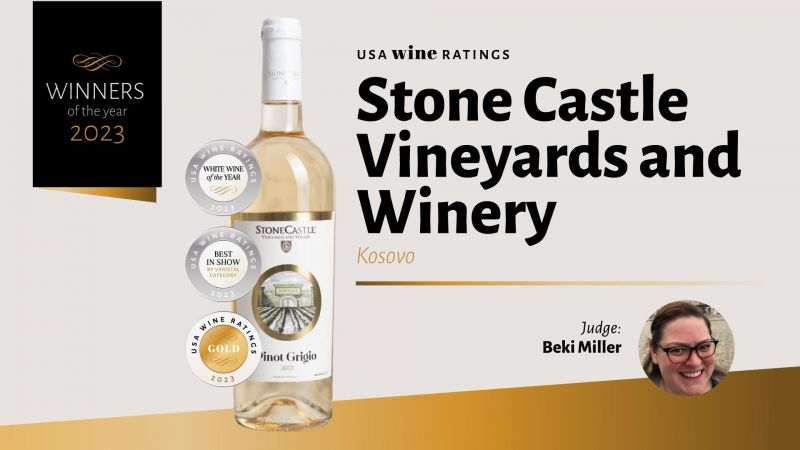 Photo for: Stone Castle Vineyards and Winery | 2023 White Wine of the Year